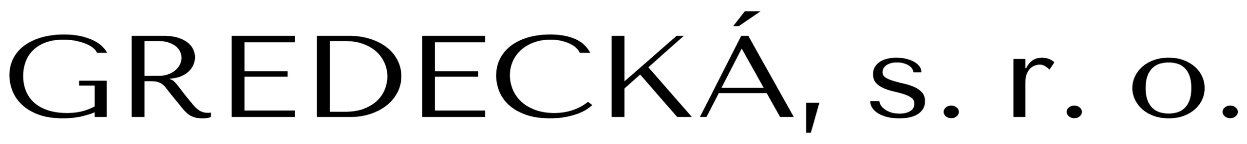 Gredecká s.r.o. logo